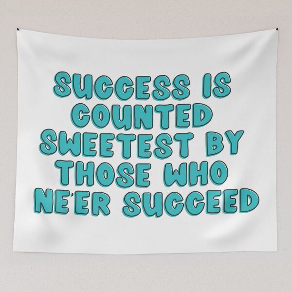 Item preview, Emily Dickinson - Success is counted sweetest By those who ne'er succeed designed and sold by rissidesigns.