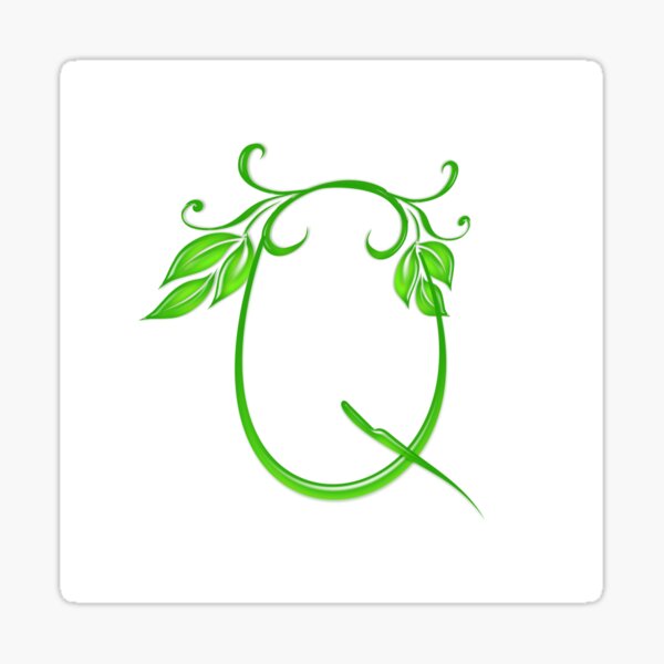 Item preview, Letter Q designed and sold by ikshvaku.