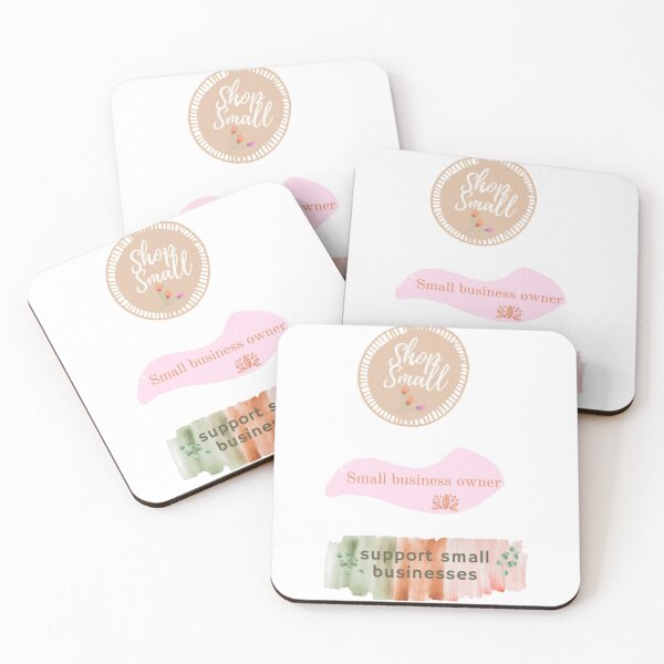 Item preview, Small Business Sticker Watercolor designed and sold by mimosadesigns.