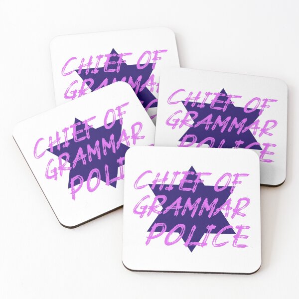 Item preview, Chief Of Grammar Police designed and sold by TAPDesigns.