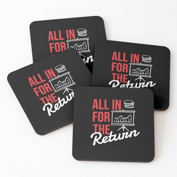 Item preview, All in for the return investor stock exchange stocks designed and sold by DesignbyManthey.