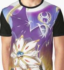 Pokemon - Solgaleo and Lunala Graphic T-Shirt