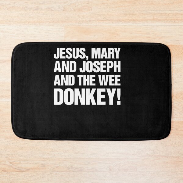 Item preview, Jesus, Mary And Joseph And The Wee Donkey designed and sold by thetshirtworks.