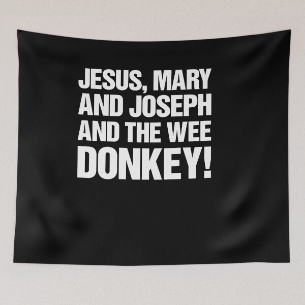 Item preview, Jesus, Mary And Joseph And The Wee Donkey designed and sold by thetshirtworks.