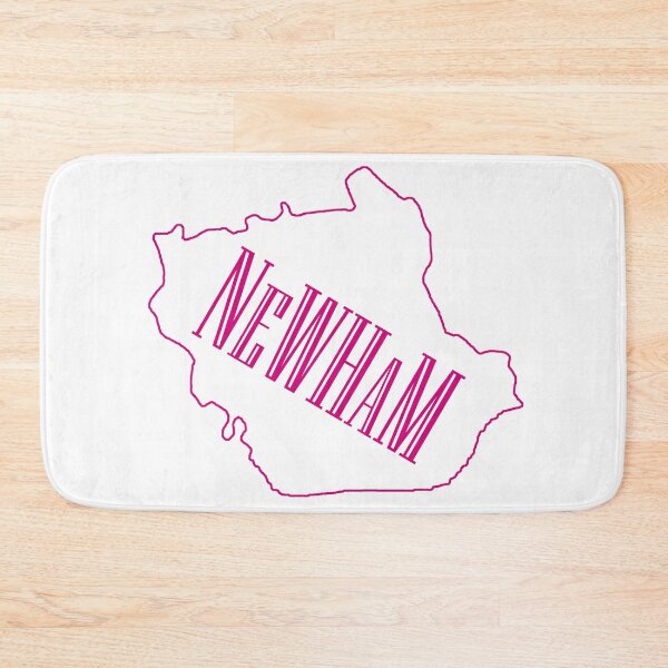 Item preview, Map of London Borough of Newham, England designed and sold by sketchingarchi.