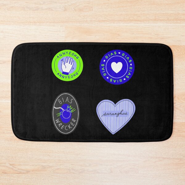 Item preview, Cute KPOP Korean Quotes Phrases Language Saranghae Annyeong designed and sold by SugarSaint.