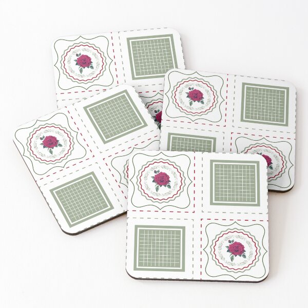 Item preview, Roses Patchwork designed and sold by Niceprint42.