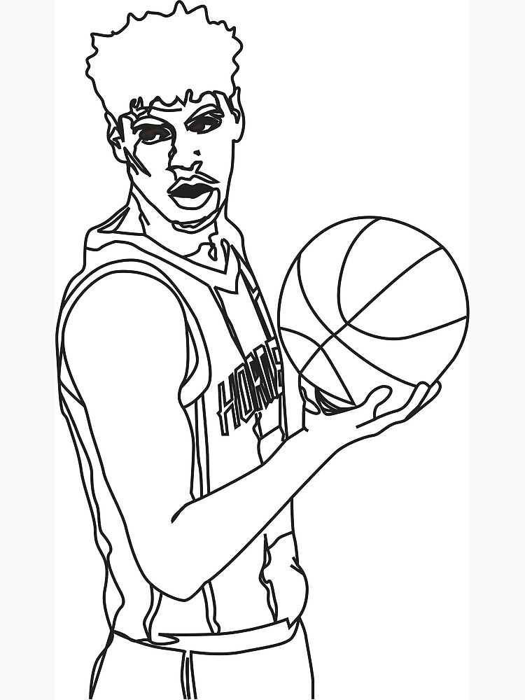 Lamelo Ball Painting Canvas - Charlotte Hornets Basketball Canvas Art, -  canvaschains