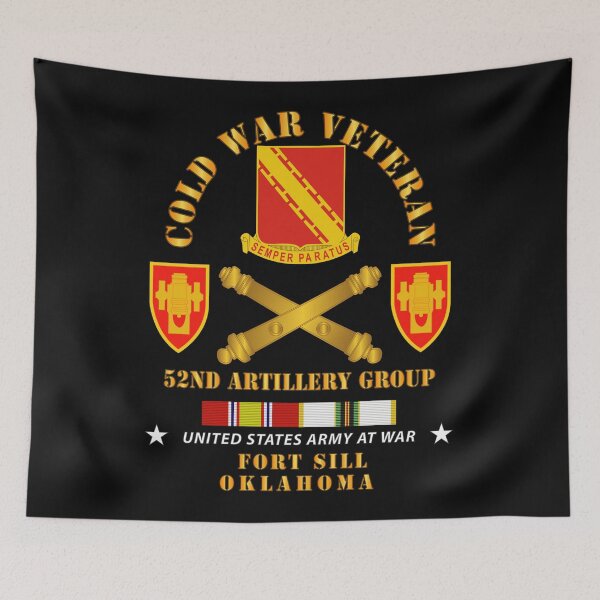 Item preview, Army - Cold War Vet - 52nd Artillery Group - Fort Sill, OK w COLD SVC designed and sold by Military Insignia Products.