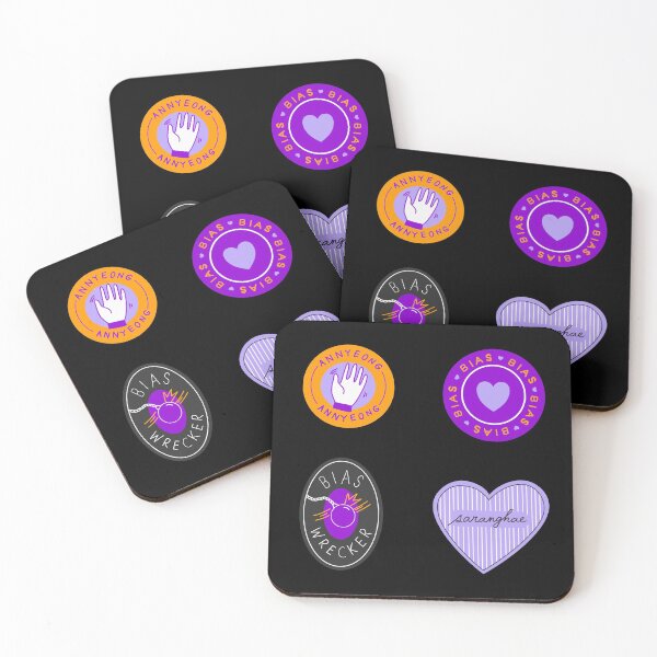 Item preview, Copy of Cute KPOP Korean Quotes Phrases Language Saranghae Annyeong designed and sold by SugarSaint.