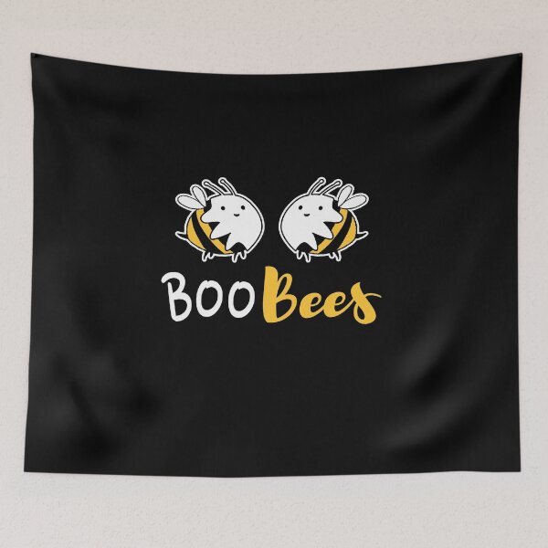 Item preview, Cute ghost bees design boo bees ghost designed and sold by DesignbyManthey.