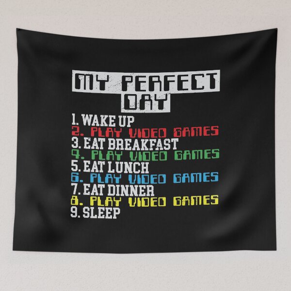 Item preview, Play Video Games Perfect Day designed and sold by TraceysTreasure.