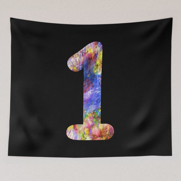 Item preview, Number 1 Colorful One Gift designed and sold by Shariss.
