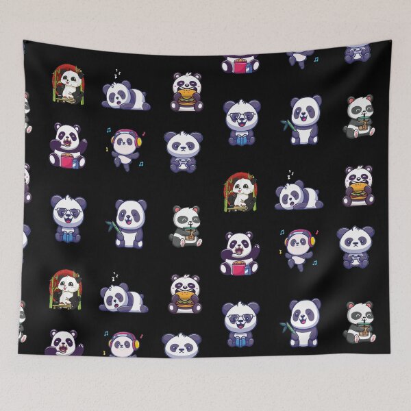 Item preview, Cute Panda Japanese  designed and sold by justbejoker.