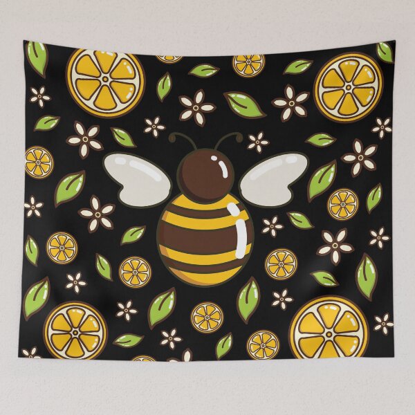 Item preview, Honey Bee and Lemon | Black designed and sold by Wintre2.