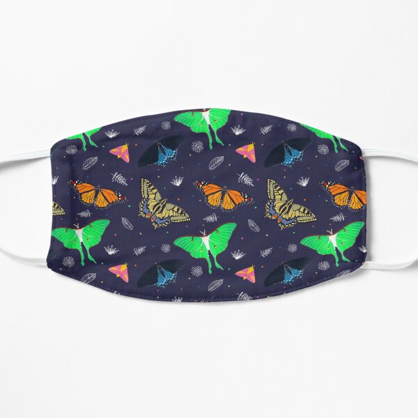 Lepidoptera Flat Mask