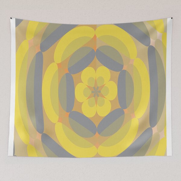Item preview, Geometric yellows and grays designed and sold by wagnerps.