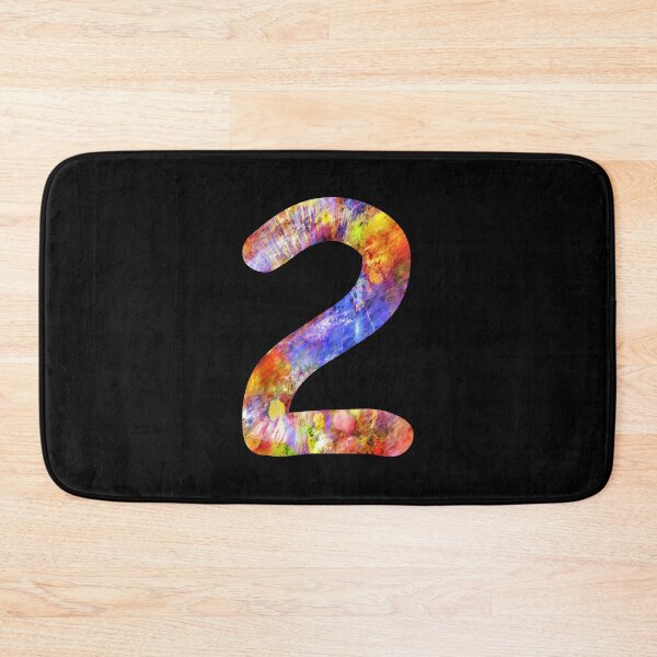 Item preview, Number 2 Colorful Two Gift designed and sold by Shariss.