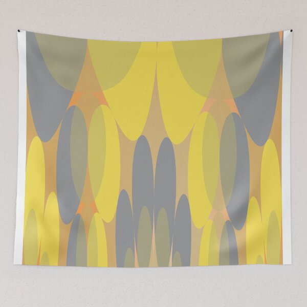 Item preview, Geometric yellows and grays 2 designed and sold by wagnerps.