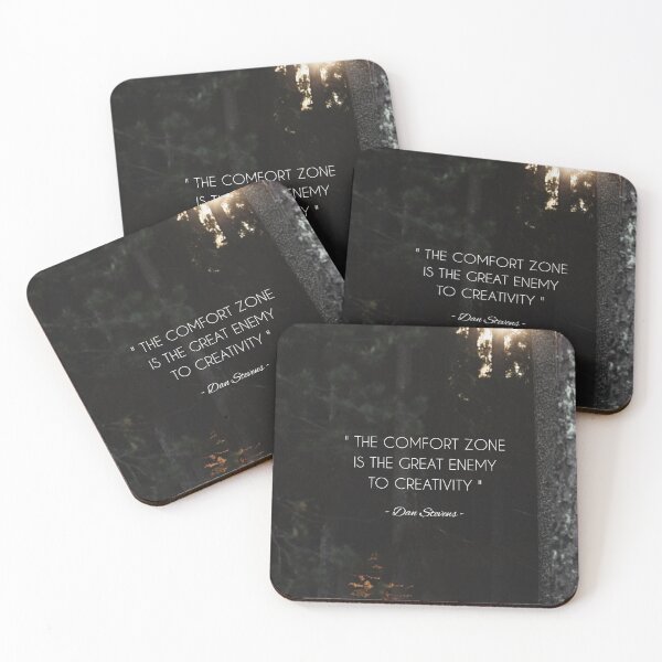 Item preview, The Comfort Zone Is the Great Enemy To Cretivity designed and sold by domabi-design.