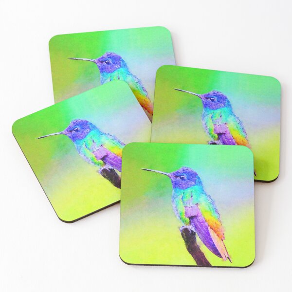 Item preview, Watercolor Hummingbird Painting designed and sold by littrellart.