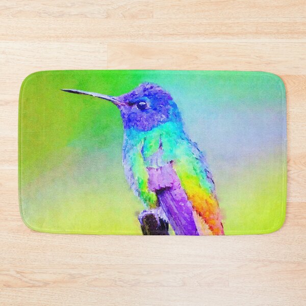 Item preview, Watercolor Hummingbird Painting designed and sold by littrellart.