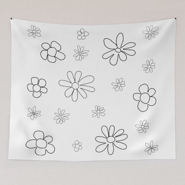Item preview, Doodle flowers designed and sold by MariiaCreation.