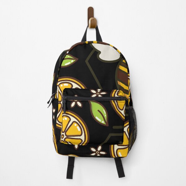 Item preview, Honey Bee and Lemon Mandala | Black designed and sold by Wintre2.