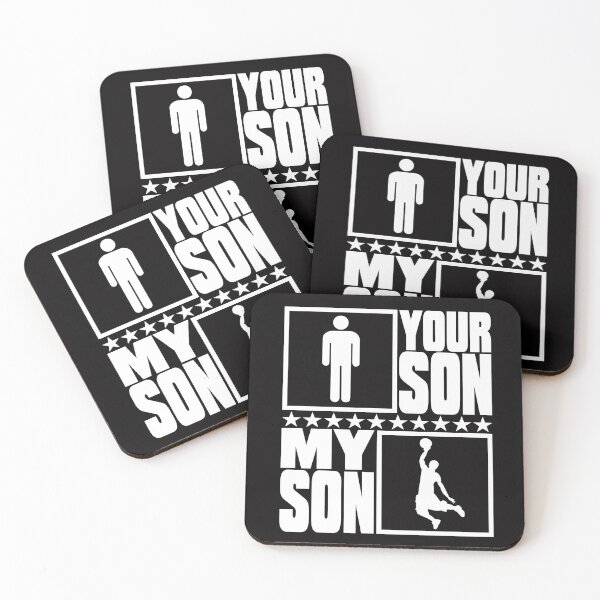 Item preview, Basketball Mom and Dad Gift My Son vs Your Son designed and sold by TrndSttr.