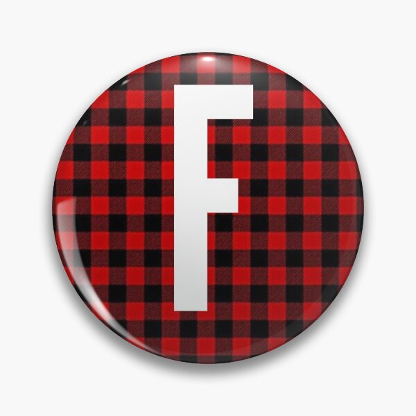Item preview, Monogram letter F flannel design designed and sold by JustSeasons.