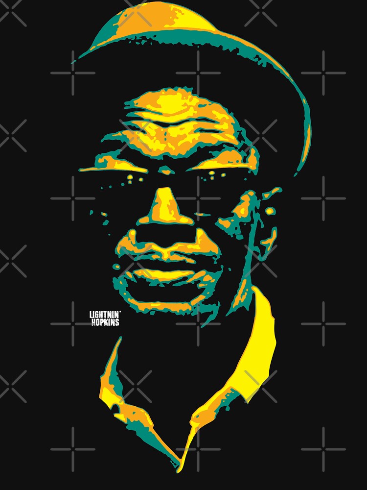 T-shirt « Lightnin Hopkins v3 », par Dhikaboddy | Redbubble