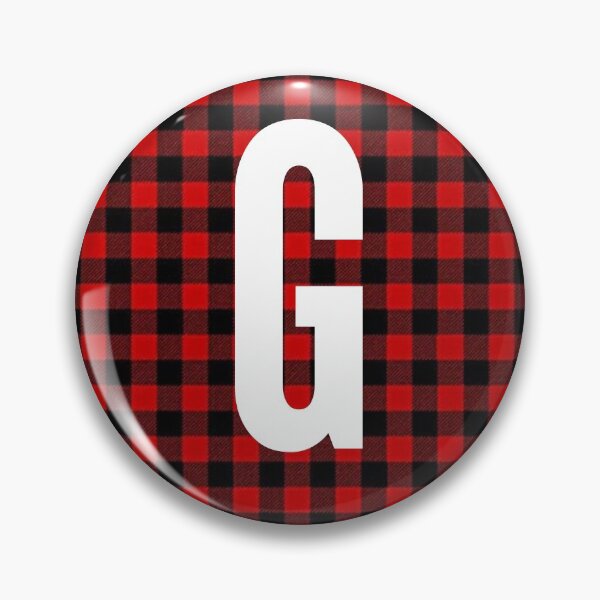 Item preview, Monogram letter G flannel design designed and sold by JustSeasons.