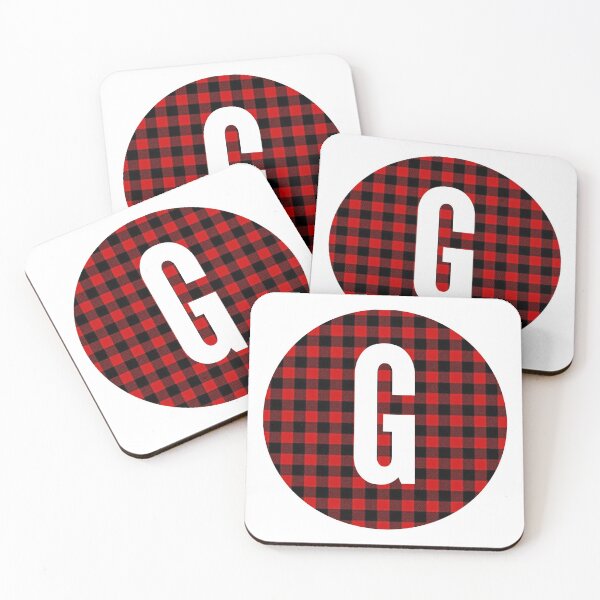 Item preview, Monogram letter G flannel design designed and sold by JustSeasons.