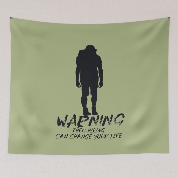 Item preview, Thru hiking design.Thru-hiking  warning can be addictive. designed and sold by NobelFashion.