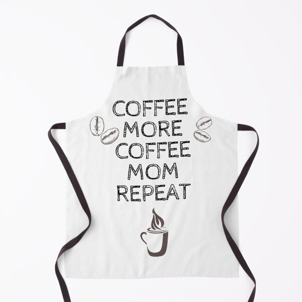 Item preview, CUTE COFFEE MORE COFFEE MOM REPEAT  designed and sold by Hohohaxi.