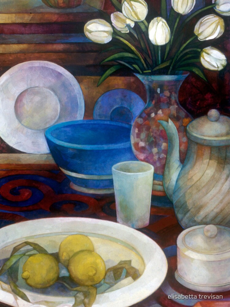 still life with tulips by betta