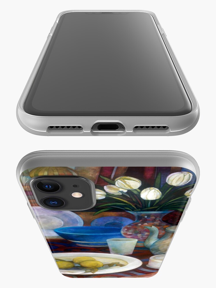 Alternate view of still life with tulips iPhone Case & Cover
