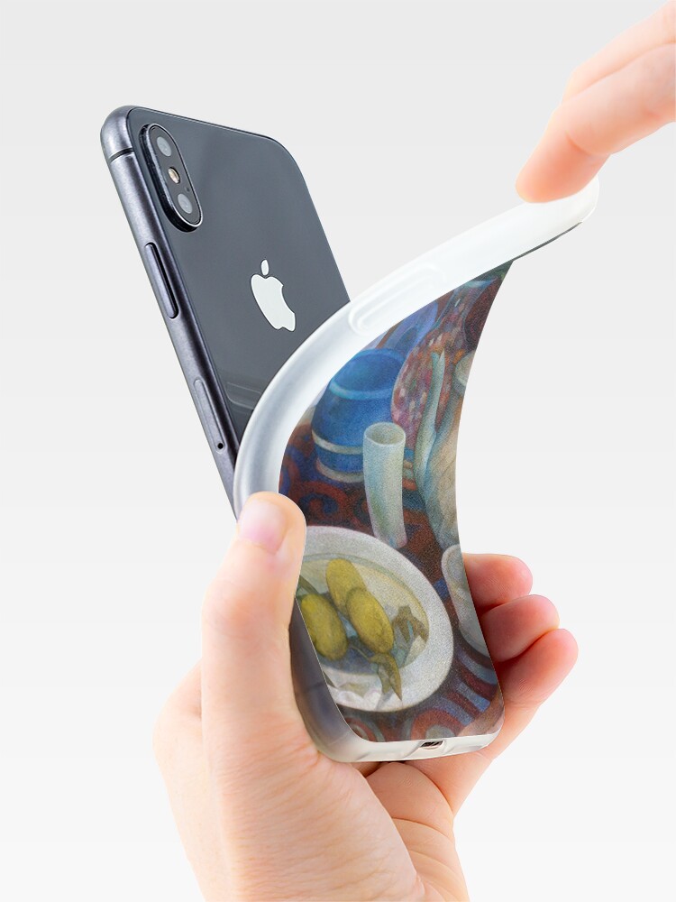 Alternate view of still life with tulips iPhone Case & Cover