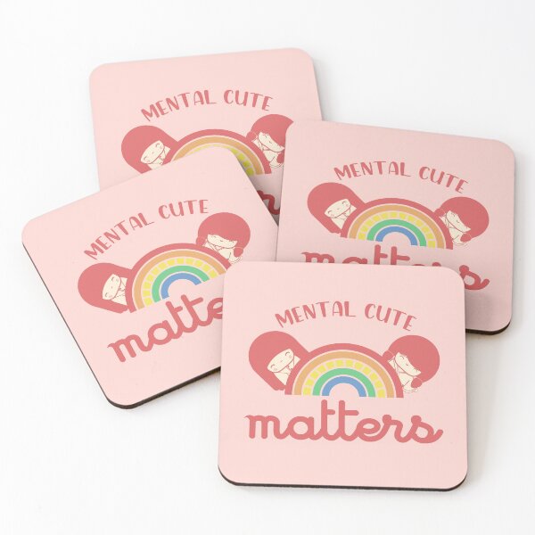 Item preview, mental cute matters funny girl with rainbow designed and sold by Amet Hermawan.
