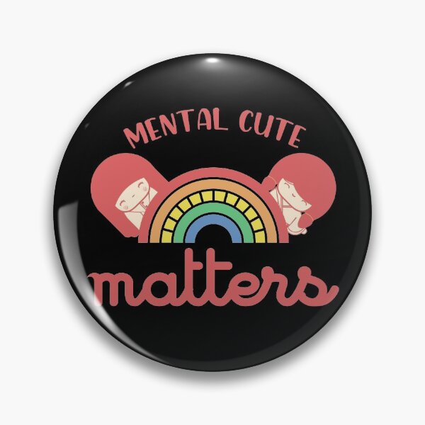 Item preview, mental cute matters funny girl with rainbow designed and sold by Amet Hermawan.