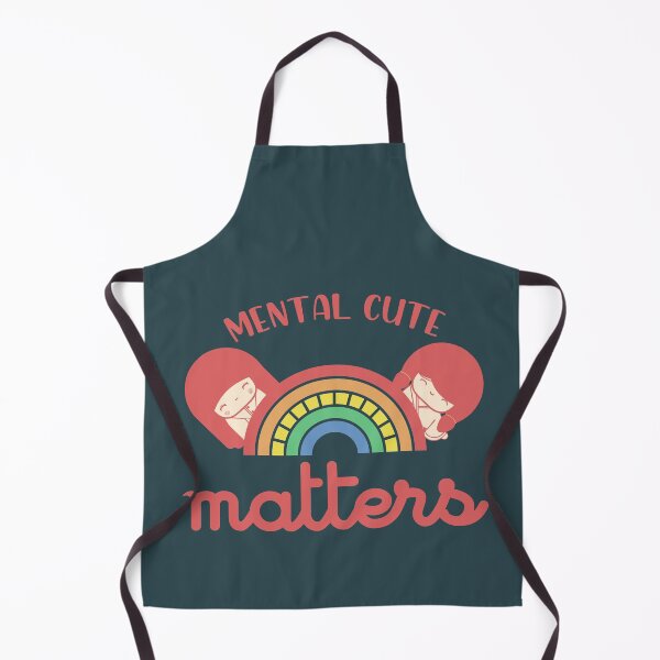 Item preview, mental cute matters funny girl with rainbow designed and sold by Amet Hermawan.
