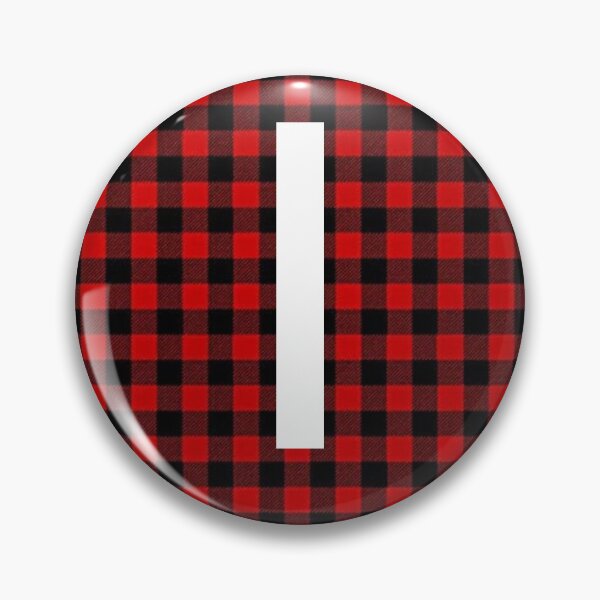 Item preview, Monogram letter I flannel design designed and sold by JustSeasons.