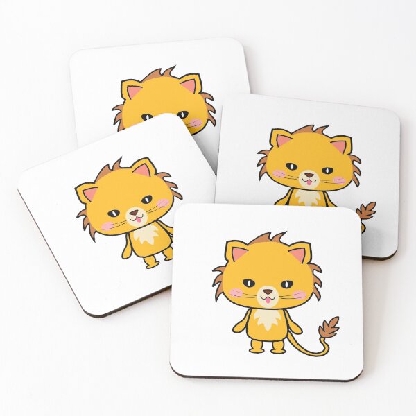Item preview, Cute Kawaii Baby Lion designed and sold by lovelyandcute.