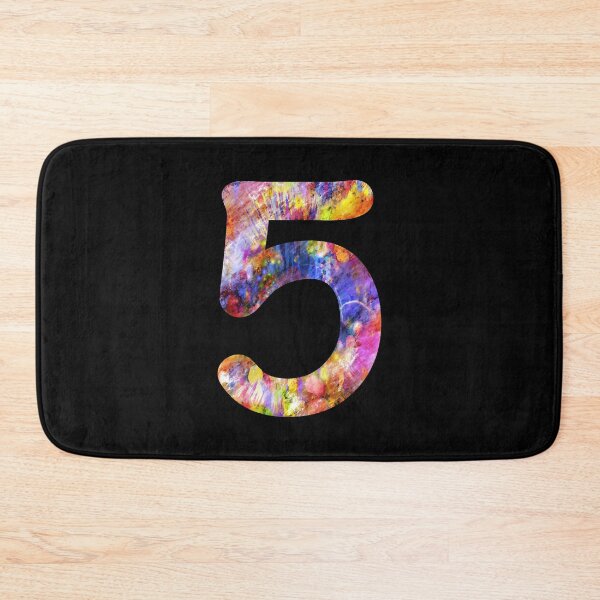 Item preview, Number 5 Colorful Five Gift designed and sold by Shariss.