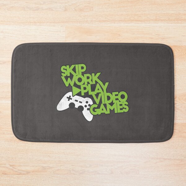 Item preview, Gamer Skip Work Humor designed and sold by Creatively Torn.