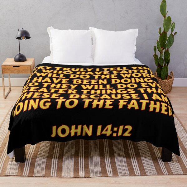 Item preview, Bible Verse John 14:12 designed and sold by Prayingwarrior.