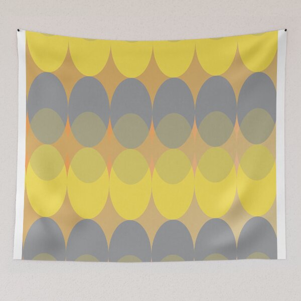 Item preview, Geometric yellows and grays 9 designed and sold by wagnerps.