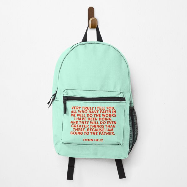 Item preview, Bible Verse John 14:12 designed and sold by Prayingwarrior.