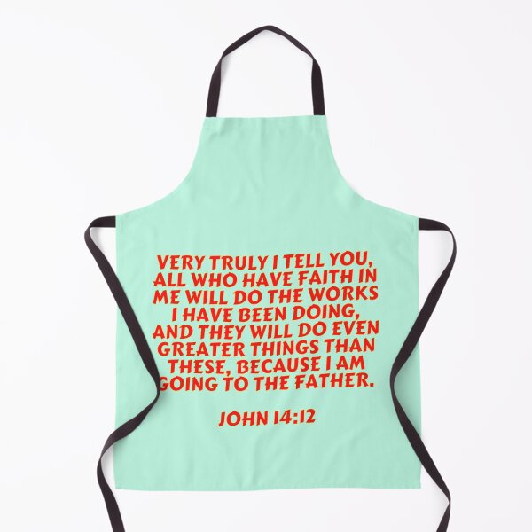 Item preview, Bible Verse John 14:12 designed and sold by Prayingwarrior.