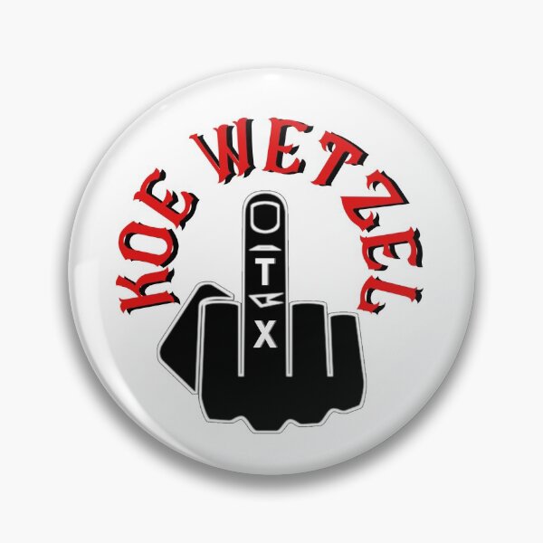 Item preview, Koe Wetzel TX (Middle Finger) designed and sold by dmbdana.